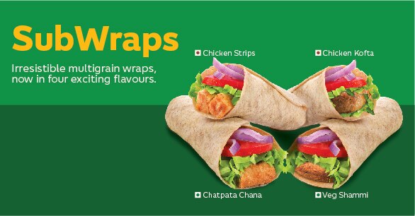 Subway Ingredients Chart